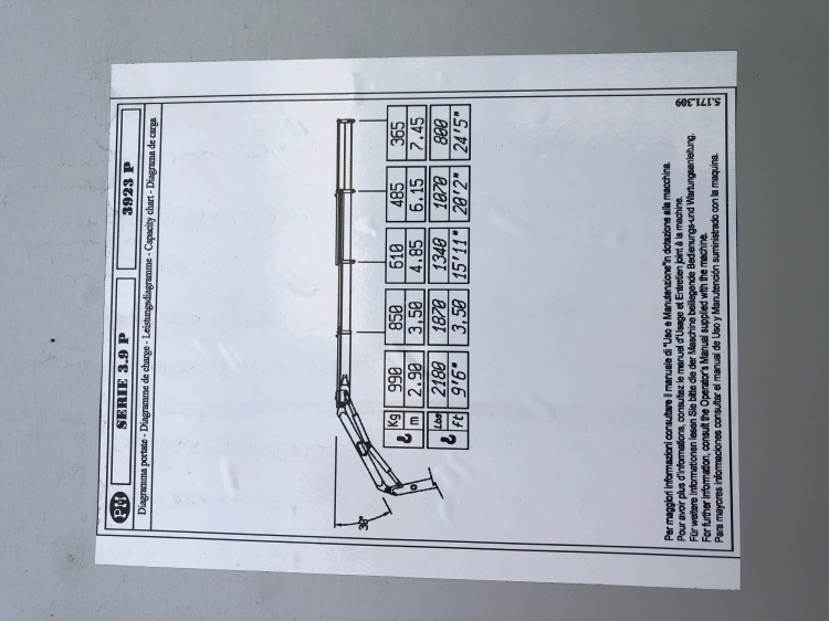 ISUZU M21 TT 1.9L 120CH BVM BENNE ALUMINIUM + GRUE PM3923 P