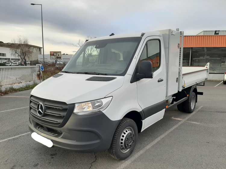 MERCEDES SPRINTER 514 BVM BENNE + COFFRE