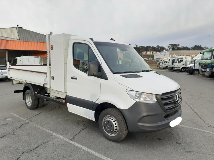 MERCEDES SPRINTER 514 BVM BENNE + COFFRE