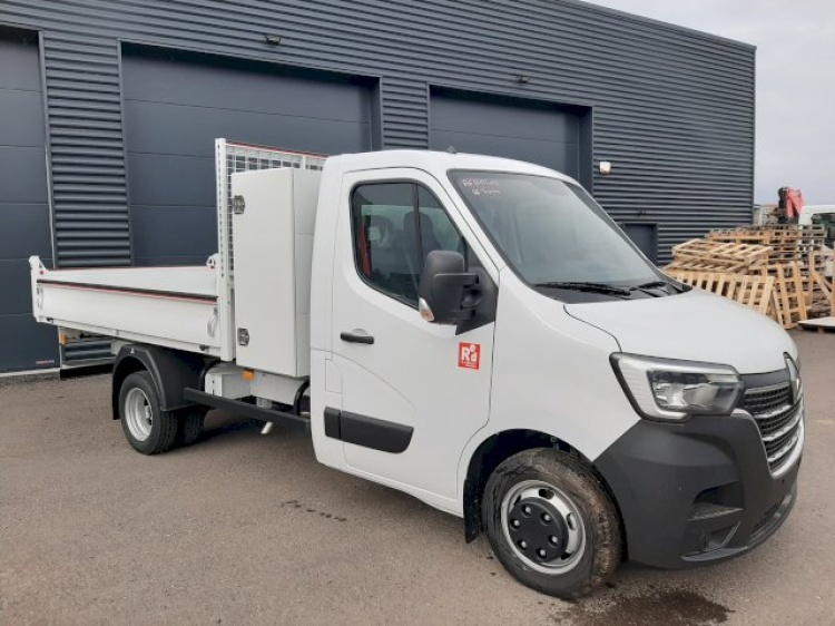 RENAULT MASTER  3T5 145CH BVM BENNE + COFFRE