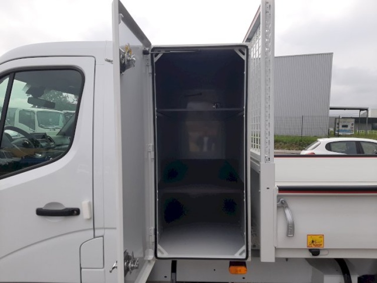 RENAULT MASTER  3T5 145CH BVM BENNE + COFFRE