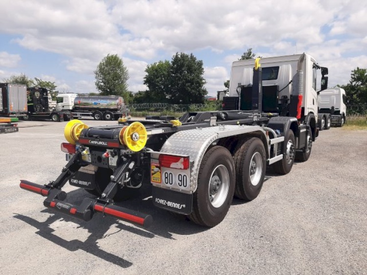 SCANIA XT XT 8X4 BVA 460CH POLYBENNE MARREL AL26