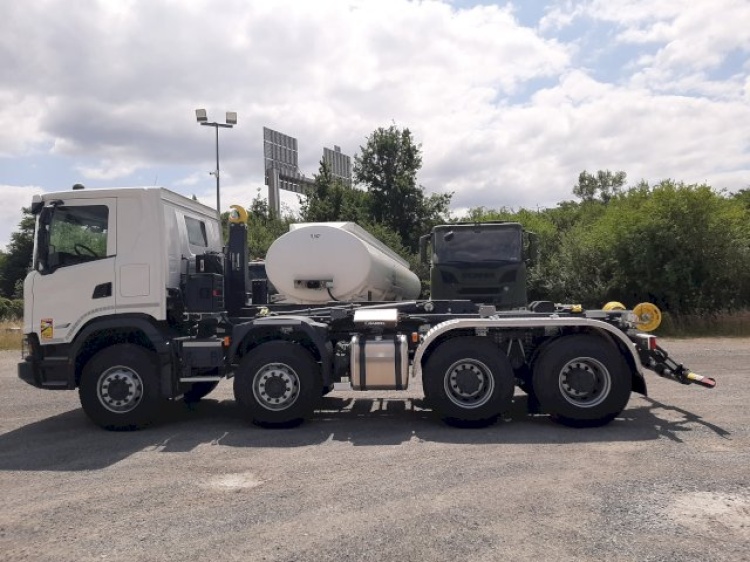 SCANIA XT XT 8X4 BVA 460CH POLYBENNE MARREL AL26