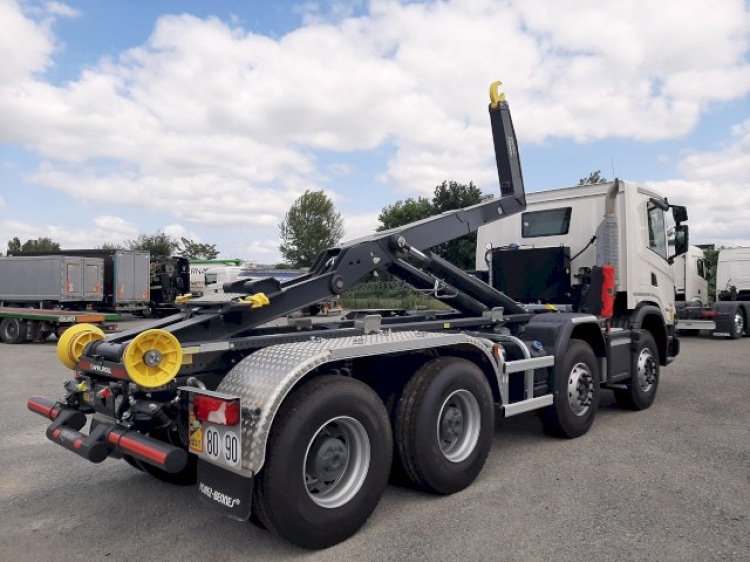 SCANIA XT XT 8X4 BVA 460CH POLYBENNE MARREL AL26