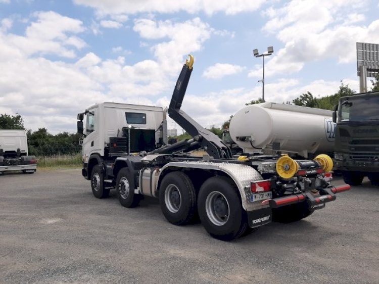 SCANIA XT XT 8X4 BVA 460CH POLYBENNE MARREL AL26