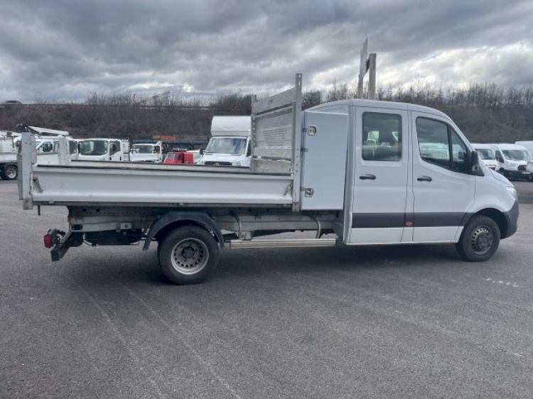 MERCEDES SPRINTER 3T5 140CH BVM DOUBLE CABINE BENNE + COFFRE