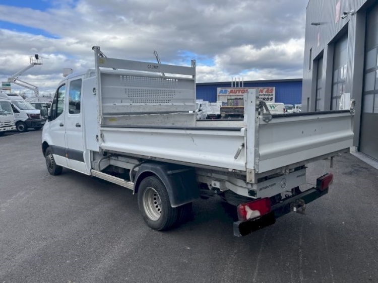 MERCEDES SPRINTER 3T5 140CH BVM DOUBLE CABINE BENNE + COFFRE