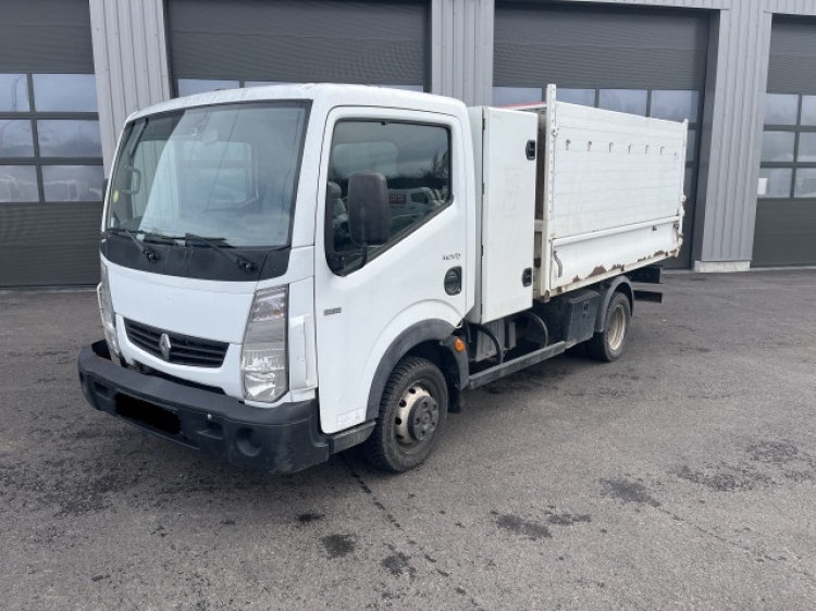 RENAULT MAXITY 3T5 130CH BVM + BENNE ACIER JPM + COFFRE + REHAUSSES